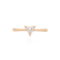One in a Trillion - 14k Gold Solitaire Lab-Grown Diamond Ring